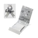Custom Gray Ribbon Garden of Hope Matchbook