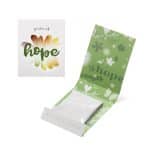 Custom Green Garden of Hope Matchbook