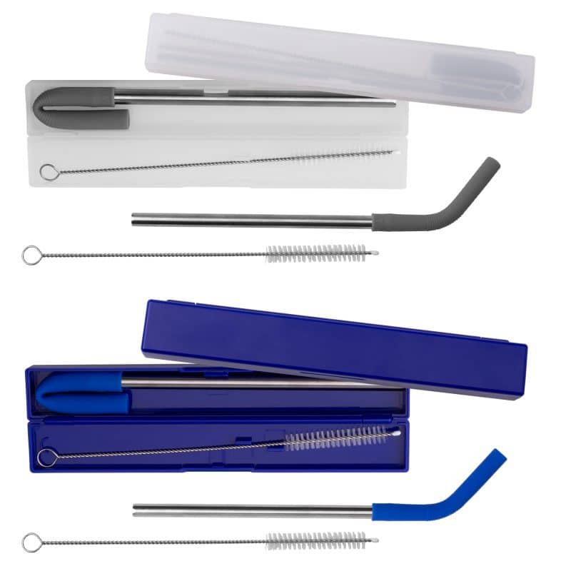 Custom Stainless Steel Metal Straw Set - 1