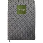 Custom Woven Notebook with Metal Accent - 4