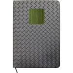 Custom Woven Notebook with Metal Accent - 5
