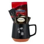 Custom 12 Oz. Terra Cotta Ceramic Mug Gift Set F - 2