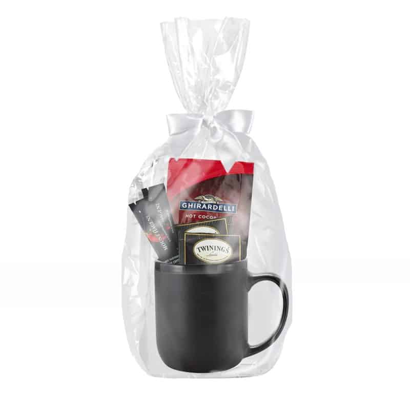 Custom 16 Oz. Ceramic Mug Gift Set F with Coffee - 3