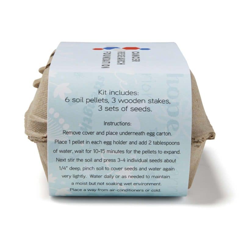 Custom Blue Grow Your Own Garden of Hope Kit (Teal) - 5