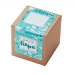 Custom Garden of Hope Planter in Kraft Gift Box (Teal Blue) - 1