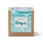 Custom Garden of Hope Planter in Kraft Gift Box (Teal Blue) - 2