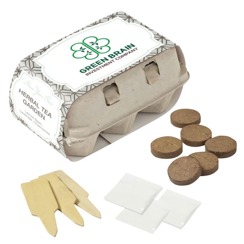 Custom Grow Your Own Garden Kit Herbal Tea w/Seeds