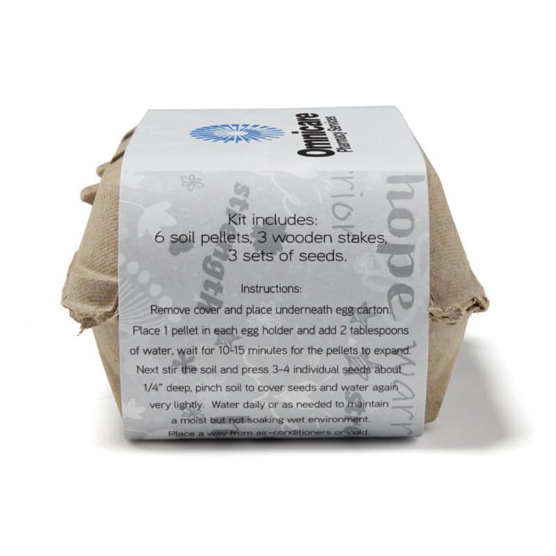 Custom Grow Your Own Garden of Hope Kit (Gray) - 5