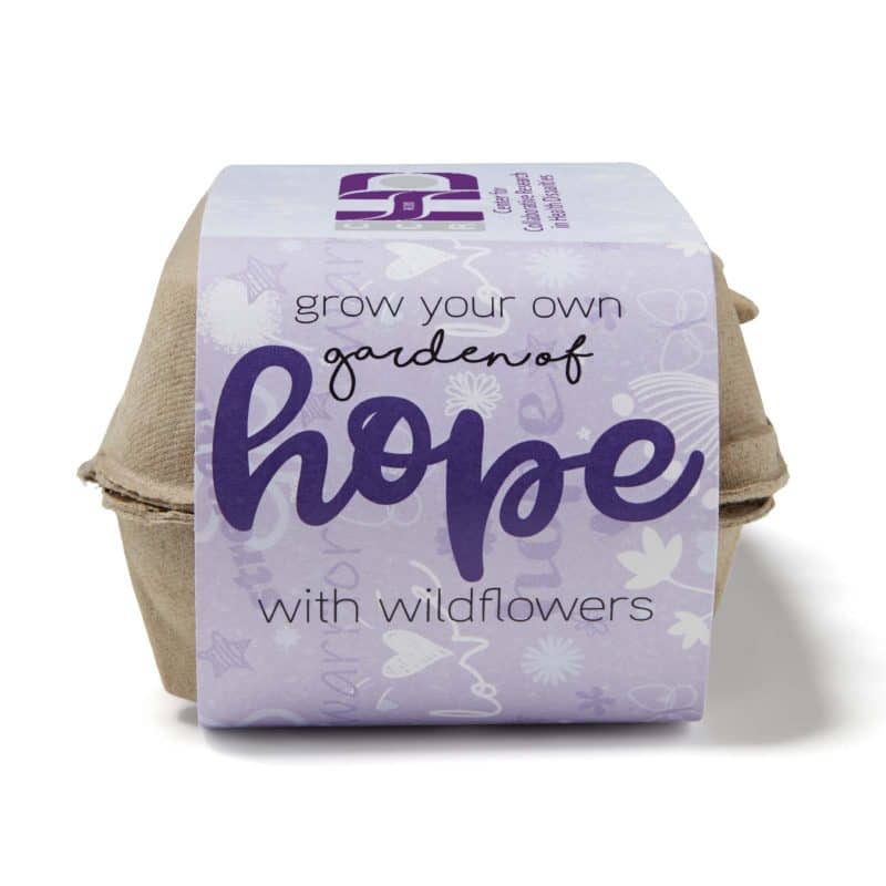 Custom Grow Your Own Garden of Hope Kit (Purple) - 3