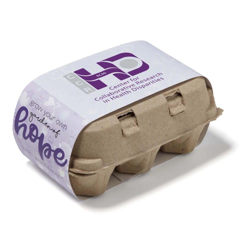 Custom Grow Your Own Garden of Hope Kit (Purple) - 6