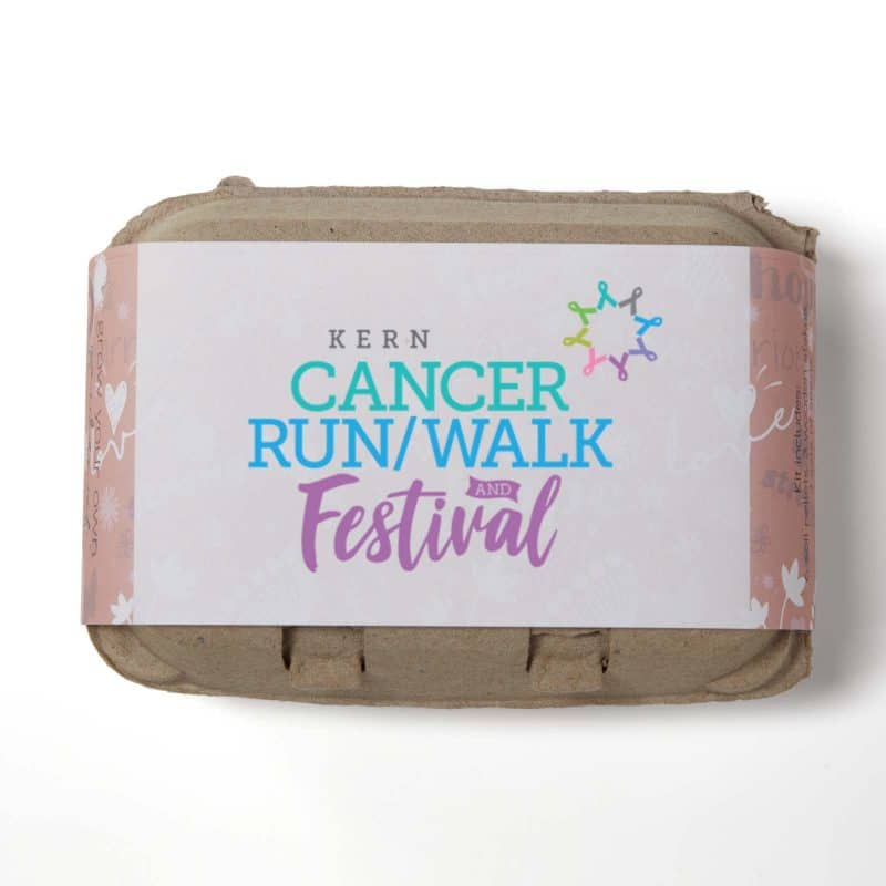 Custom Grow Your Own Garden of Hope Kit (Red) - 4