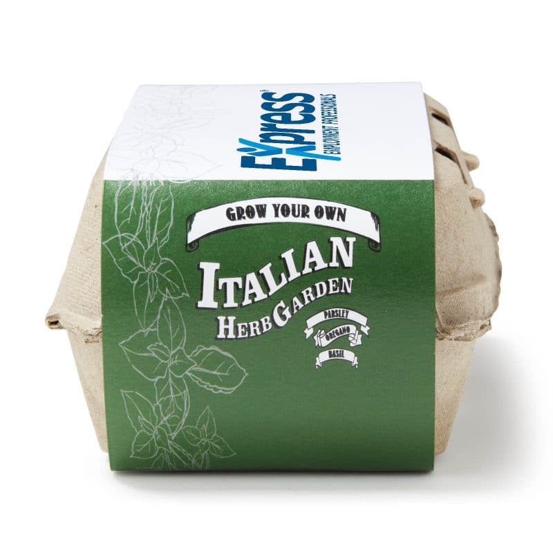 Custom Grow Your Own Italian Herb Garden Kit w/Seeds - 3