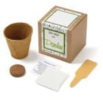 Custom Growables Planter In Kraft Gift Box w/Seeds (Parsley) - 1
