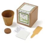 Custom Growables Planter In Kraft Gift Box w/Seeds (Parsley) - 2