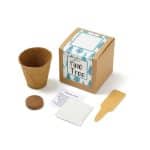 Custom Growables Planter in Kraft Gift Box (Pine Tree) - 1