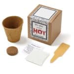 Custom Growables Planter in Kraft Gift Box w/Seeds (Serrano Peppers) - 1
