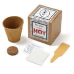Custom Growables Planter in Kraft Gift Box w/Seeds (Serrano Peppers)