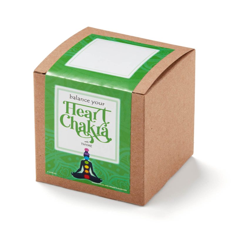 Custom Heart Chakra Growable in Kraft Gift Box - 1