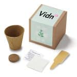 Custom Inspirational Mint to Be Planter in Kraft Gift Box