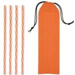 Custom Reusable Straws in Full Color Drawstring Pouch - 8