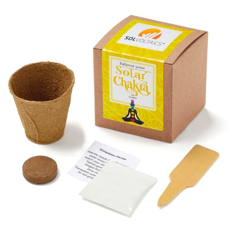 Custom Solar Chakra Growable in Kraft Gift Box