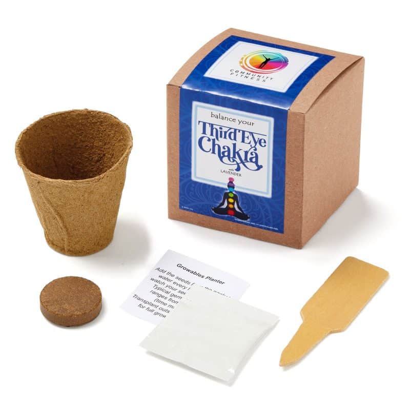 Custom Third Eye Chakra Growable in Kraft Gift Box