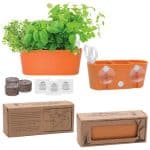 Custom Wall Sprouts Indoor Garden Blossom Kit w/Seeds & Planter - 1