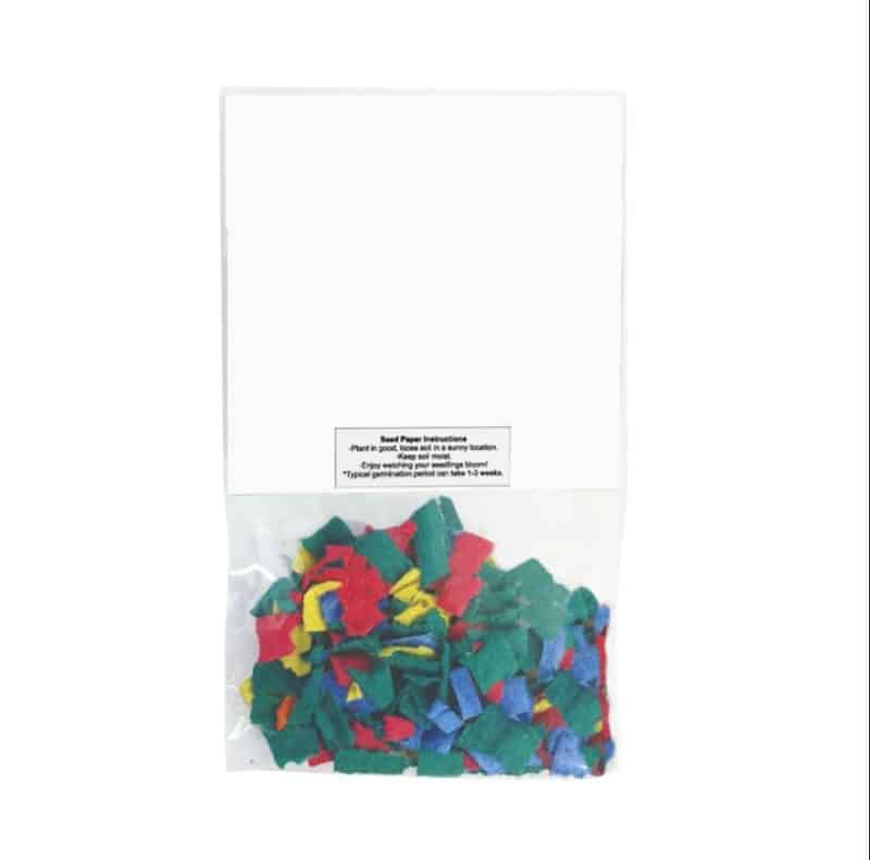 Custom Wildflower Seed Confetti Packet - 1