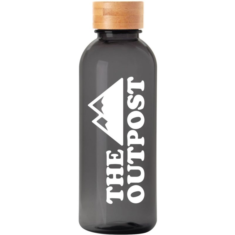 Custom Access Rpet Bottle W Bamboo Lid 20 Oz - 1