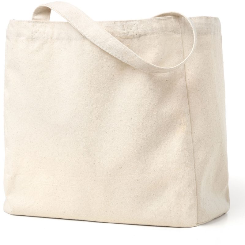 Custom Full Color Cotton Canvas Tote - 3