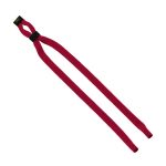 Custom 1/2" Double-Thick Cotton Trade Show Lanyard with Plastic Option Y Converter - 3