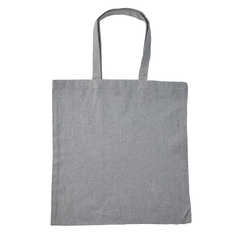 Custom Recycled Poly Cotton Tote Bag - 3