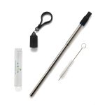 Custom Stainless Steel Collapsible Reusable Straw - 2