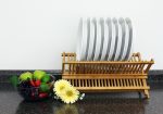 Custom BergHoff Bamboo Plate Rack