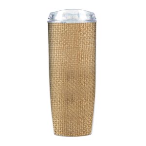 Custom 18 oz Ringo 2 Burlap Tumbler