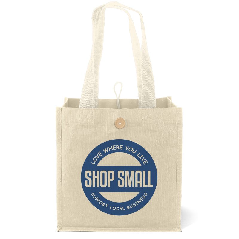 Custom Aurora™ - Cotton Tote - Screen Print - 2