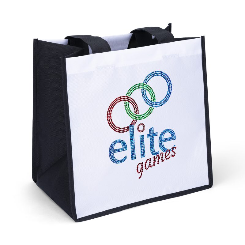 Custom Carol™- Heavy-Duty Polyester Totes - Sparkle - 2