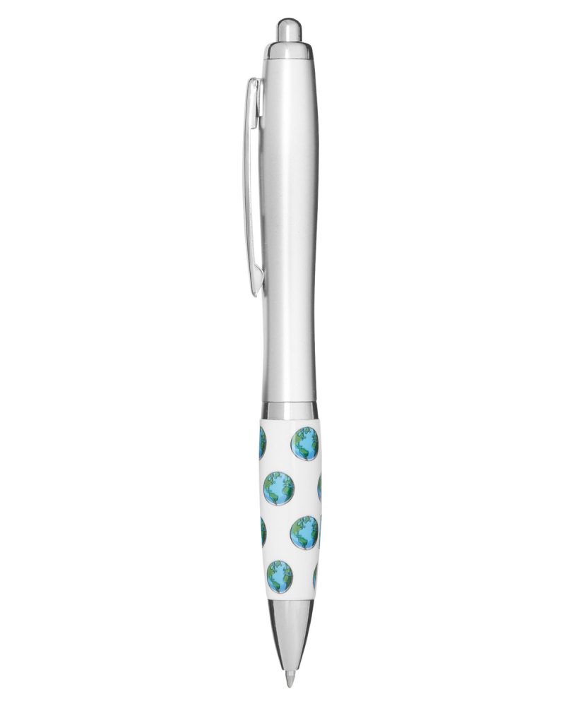 Custom Globe Earth Ballpoint Pen - 3