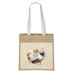 Custom Izzy™ - Jute Tote - ColorVista - 2
