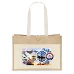 Custom Riley™ Jute Tote - ColorVista