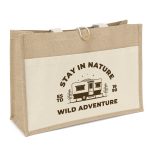 Custom Riley™ Jute Tote - Screen Print - 2