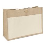 Custom Riley™ Jute Tote - Screen Print - 3