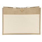 Custom Riley™ Jute Tote - Sparkle - 3