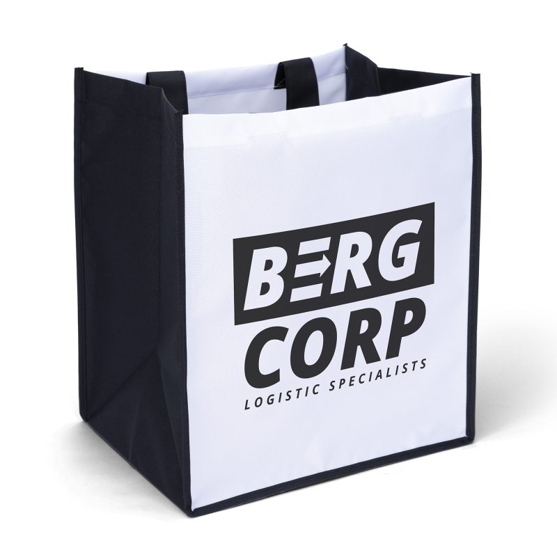 Custom Scott™- Heavy-Duty Polyester Tote - Screen Print - 2