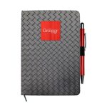Custom Woven Notebook Pen Set - 2